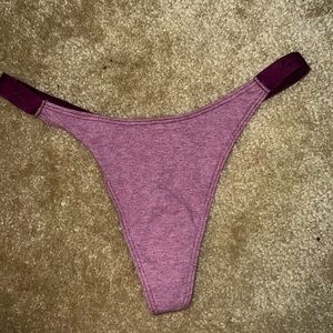 Medium PINK purple thong